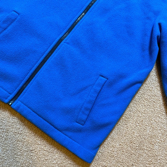 Kids Fleece Jacket Zip Up Front, size L (10/12), blue - Picture 5 of 11
